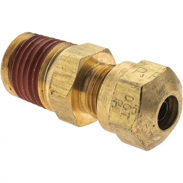 Compression Tube Connector: 1/4