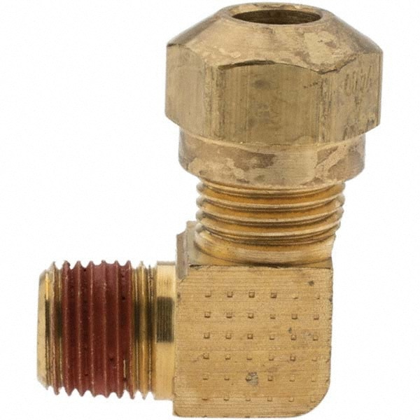 Compression Tube Male Elbow: 1/8