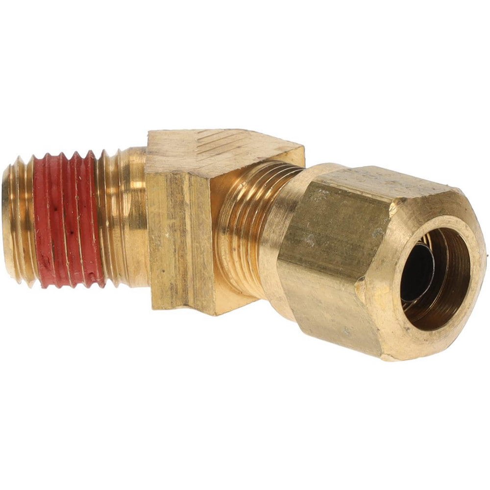 Compression Tube Male 45 &deg; Elbow: 1/4