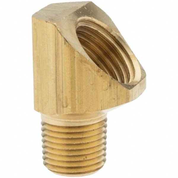 Brass Flared Tube Male 45 &deg; Elbow: 5/16