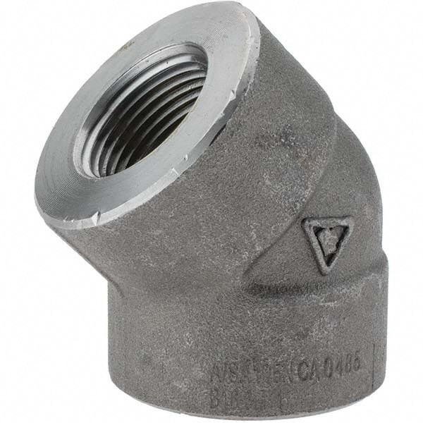 Black 45 &deg; Elbow: 1