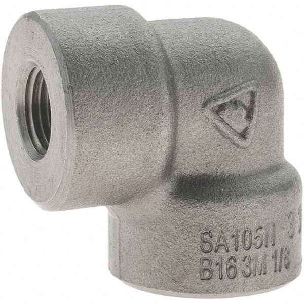 Black 90 &deg; Elbow: 1/8