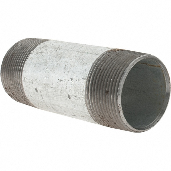 Galvanized Pipe Nipple: 1-1/2