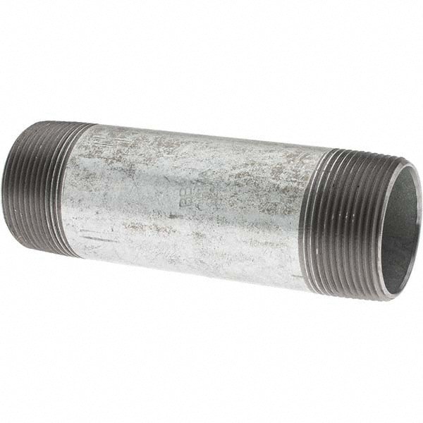Galvanized Pipe Nipple: 1-1/2