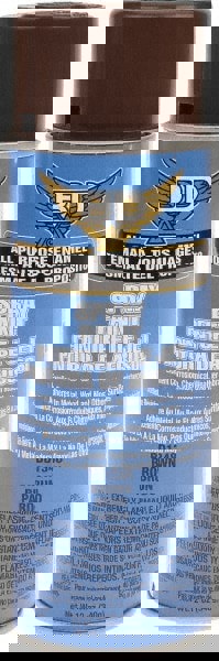 Enamel Spray Paint: Brown, 12 oz