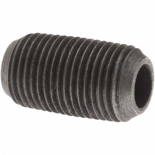 Black Pipe Nipple: 1/8
