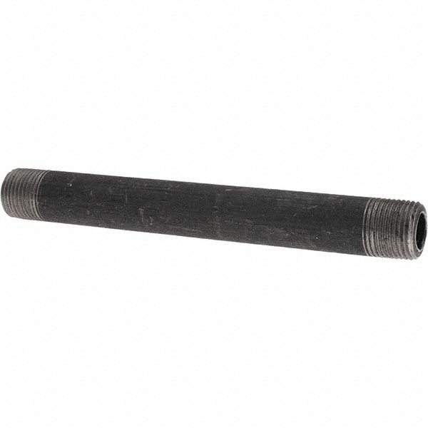 Black Pipe Nipple: 3/8