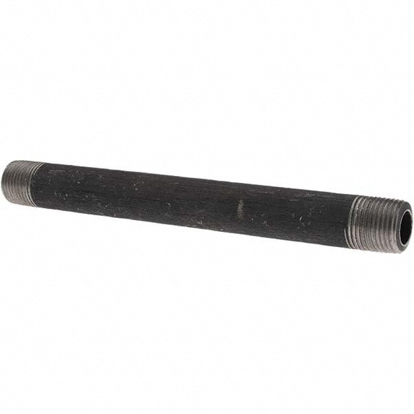 Black Pipe Nipple: 3/8
