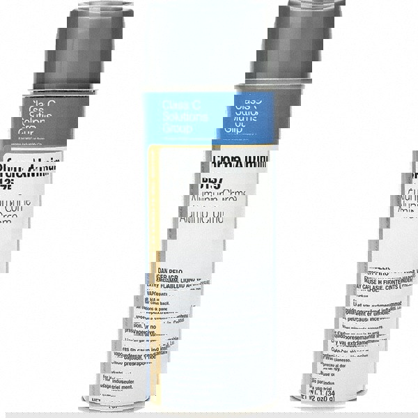 Enamel Spray Paint: Aluminum, 16 oz