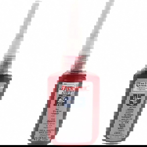 Threadlocker: Red, Liquid, 35 mL, Bottle