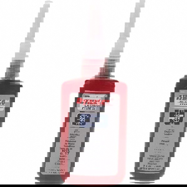Threadlocker: Red, Liquid, 50 mL, Bottle