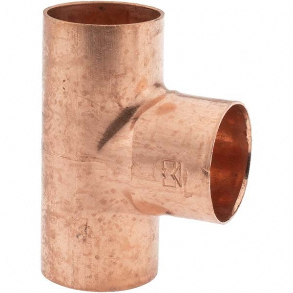 Wrot Copper Pipe Tee: 1-1/2