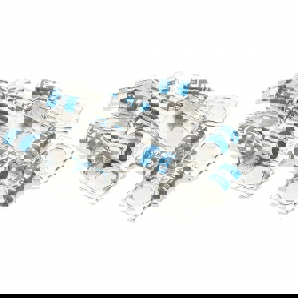 Square Ring Terminal: Non-Insulated, 6 AWG, Crimp Connection