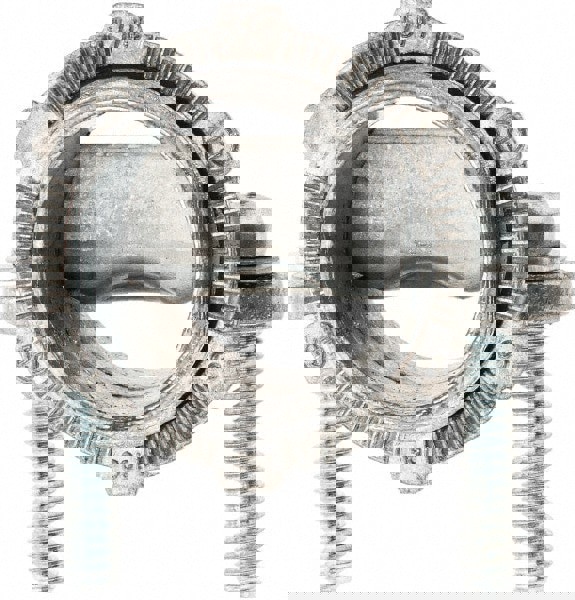 Conduit Connector: Die Cast Zinc, 3/4