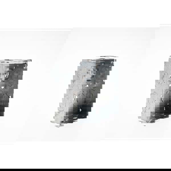 Electrical Junction Box: Steel, Square, 4