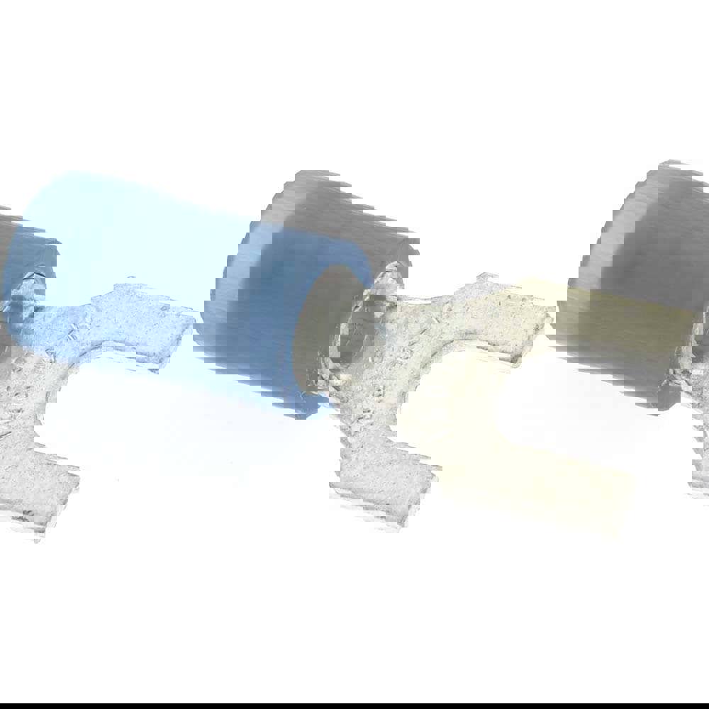 Standard Fork Terminal: Blue, Nylon, Partially Insulated, #6 Stud, Crimp