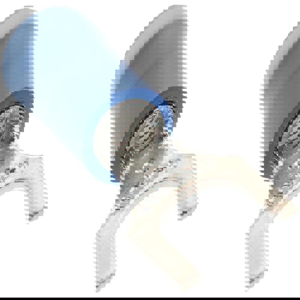 Standard Fork Terminal: Blue, Nylon, Partially Insulated, #10 Stud, Crimp