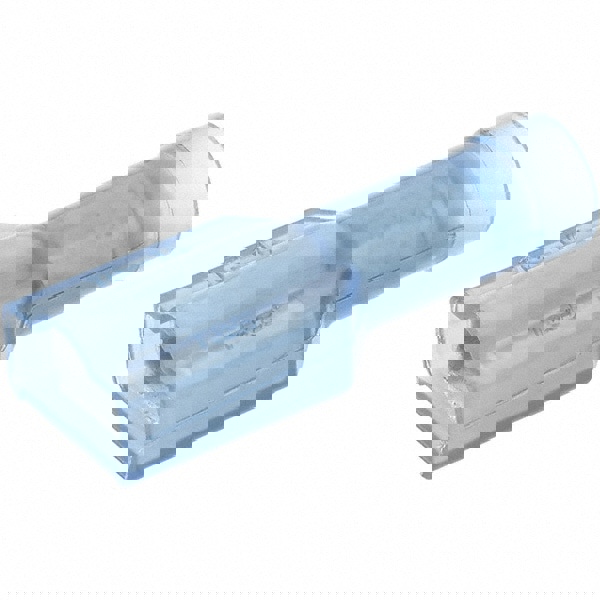 Wire Disconnect: Female, Blue, Nylon, 16-14 AWG, 1/4