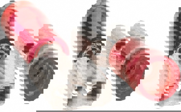 Wire Disconnect: Female, Red, Nylon, 22-18 AWG, 1/4