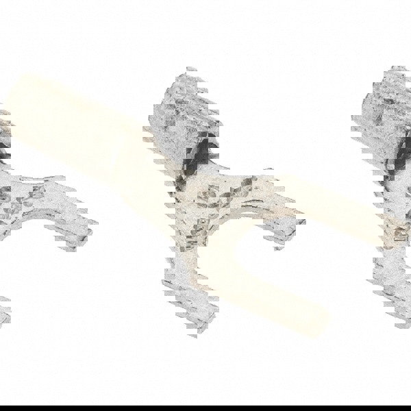 Standard Fork Terminal: Non-Insulated, #10 Stud, Crimp