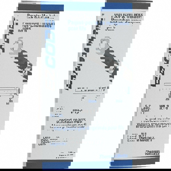 Wire Marker Books & Pens; Wire Marker Type: Book; Book Type: Numeric; Included Characters: 1; 2; 3; Marker Attachment Style: Self-Adhesive; Label Length: 5 in; Number Of Labels: 250; Label Material: Vinyl Cloth; Character Quantity: 10; Marker Material: Cl