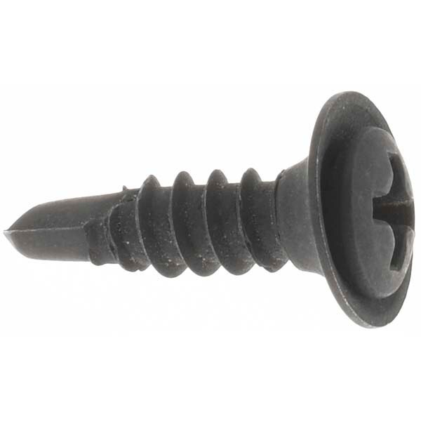 Sheet Metal Screw: #8, Oval Head, Phillips