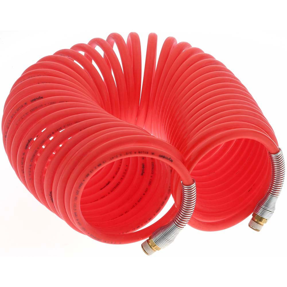 Coiled & Self Storing Hose: 3/8