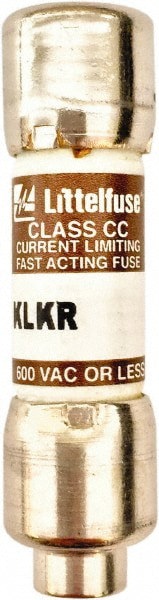 Cartridge Fast-Acting Fuse: CC, 0.5 A, 1-1/2