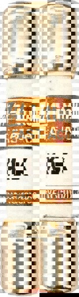 Cartridge Fast-Acting Fuse: 2 A, 1-1/2
