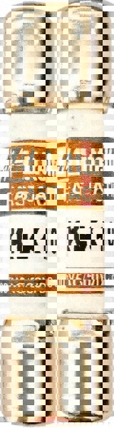 Cartridge Fast-Acting Fuse: 10 A, 1-1/2