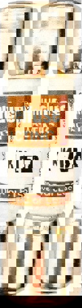 Cartridge Fast-Acting Fuse: 15 A, 1-1/2