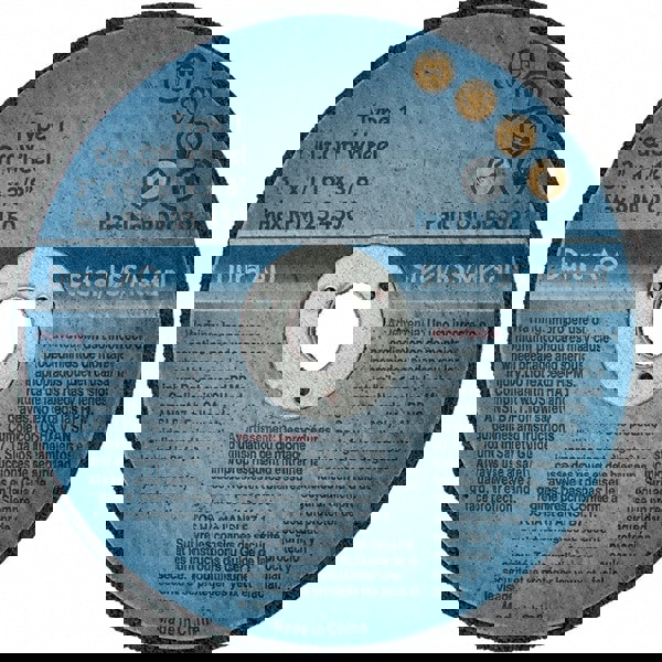 Cut-Off Wheel: Type 1, 3