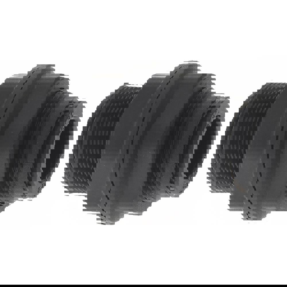 Push-To-Connect Tube to Tube Tube Fitting: Bulkhead Union, 1/2