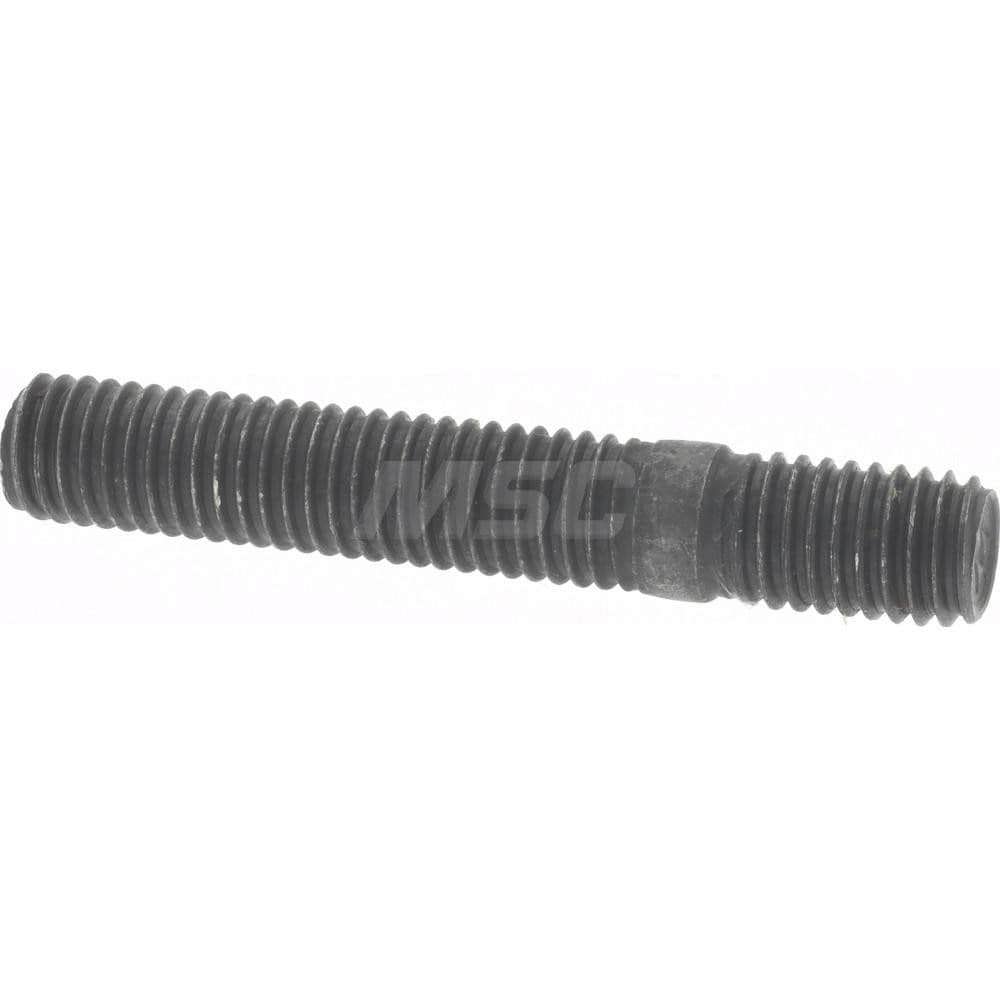 Unequal Double Threaded Stud: M10 x 1.5 Thread, 62 mm OAL