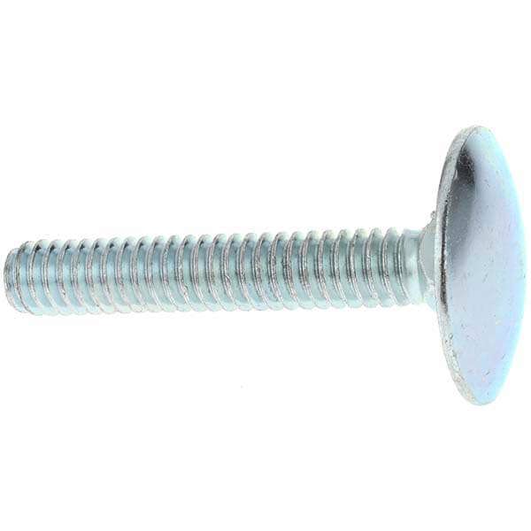 Step Bolts; System of Measurement: Inch ; Thread Size (Inch): 1/4-20 ; Length (Inch): 1-1/2 ; Material: Steel ; Material Grade: 1006-1050 ; Finish/Coating: Zinc-Plated