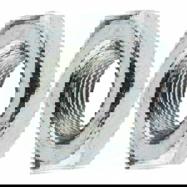 7/16-20 Zinc Finish Open Wheel Nut