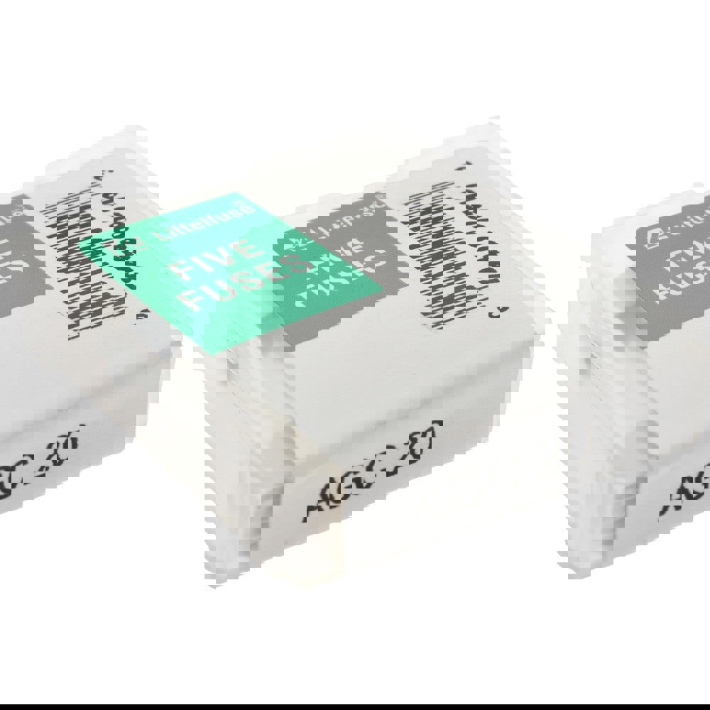 Cartridge Fast-Acting Fuse: 20 A, 1-1/4