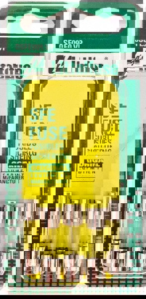 Cartridge Fast-Acting Fuse: 4 A, 5/8