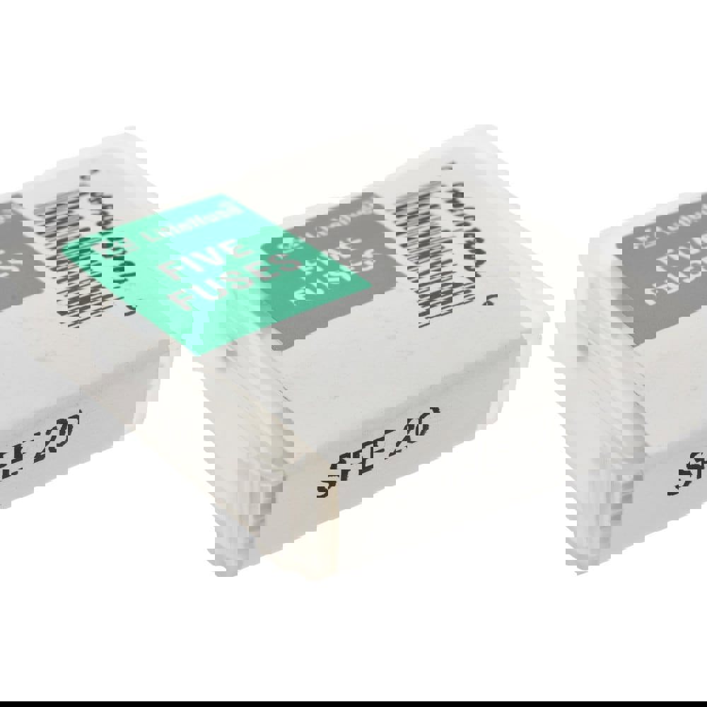 Cartridge Fast-Acting Fuse: 20 A, 1-1/4