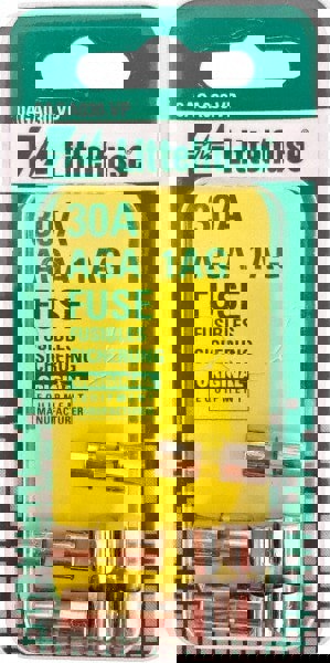 Cartridge Fast-Acting Fuse: 30 A, 5/8