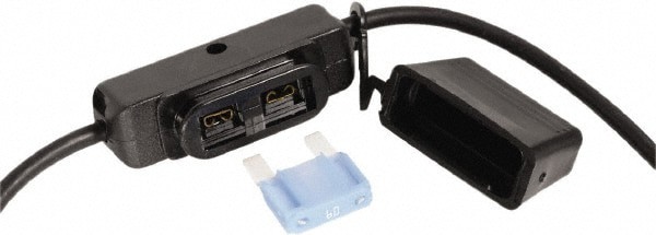 Fuse Holders; Mount Type: Inline ; Voltage: 32V ac ; Amperage: 60A ; Wire Termination Type: Wire Lead ; UNSPSC Code: 39121624