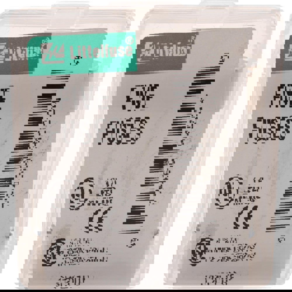 Cartridge Fast-Acting Fuse: 10 A, 1-1/4