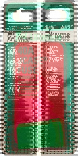 Fuse: J, 40 A