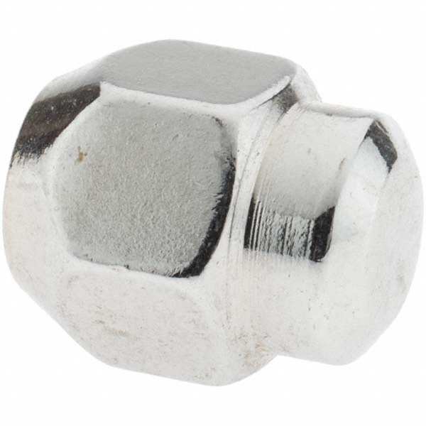 M10-1.25 Chrome Finish Capped Wheel Nut