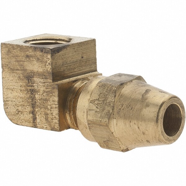 Compression Tube Female Elbow: 1/8-27