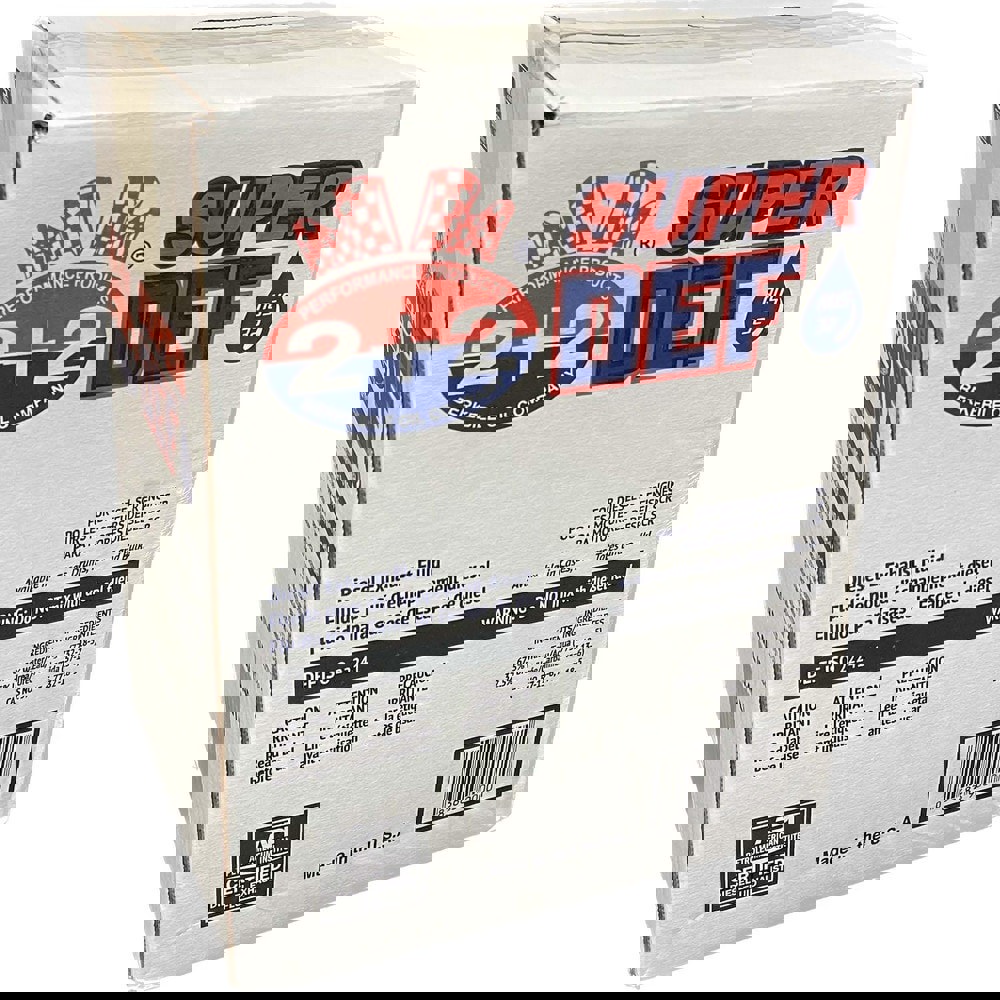 Exhaust Fluids; Container Size: 2.5gal ; Features: Changes diesel exhaust emissions into nitrogen and water. ; Container Type: Jug ; For Use With: Diesel Engines ; Standards: AUS 32;DIN 70070:2005;ISO 22241-1:2005 ; UNSPSC Code: 25173700
