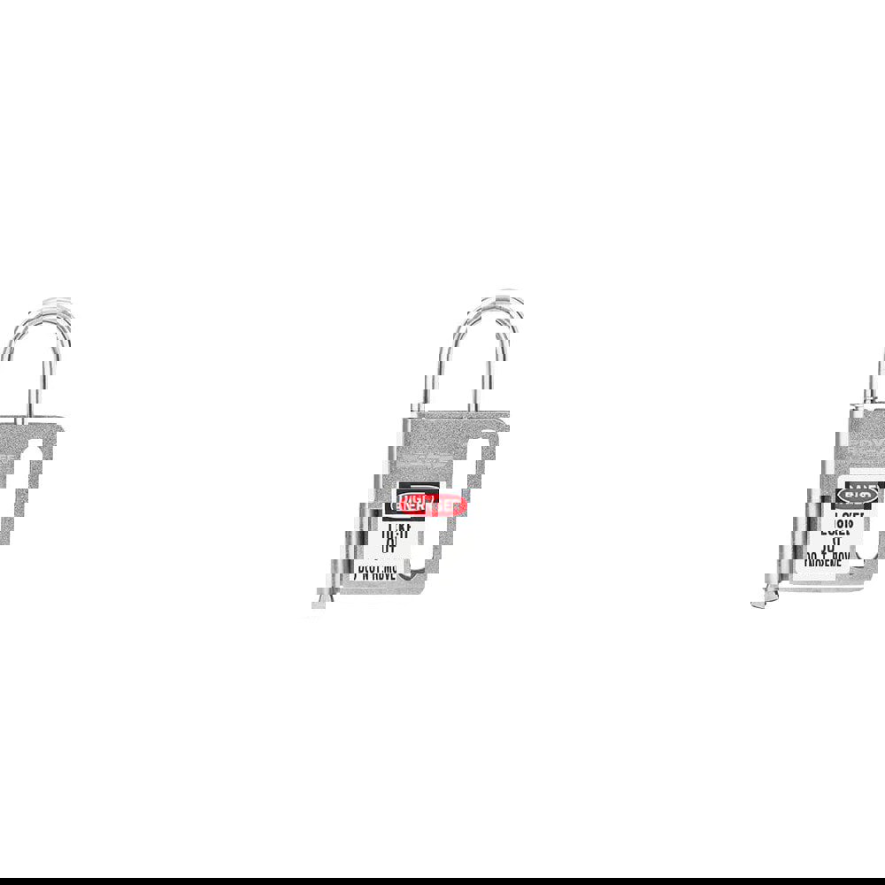 Lockout Hasps; Hasp Type: Fold-Over with Slot ; Jaw Type: Single ; Maximum Number of Padlocks: 4 ; Largest Inside Jaw Diameter (Decimal Inch): 1 ; Material: Stainless Steel ; Smallest Inside Jaw Diameter (Decimal Inch): 1