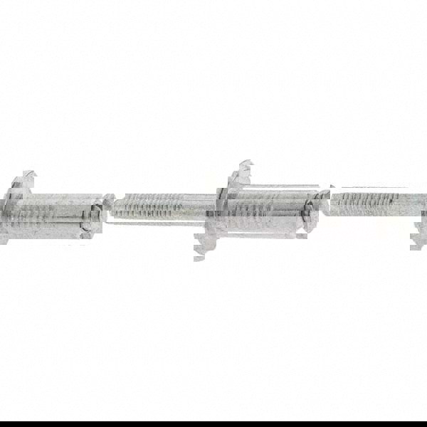 Peel Blind Rivet: Large Flange Head, Aluminum Body, Steel Mandrel