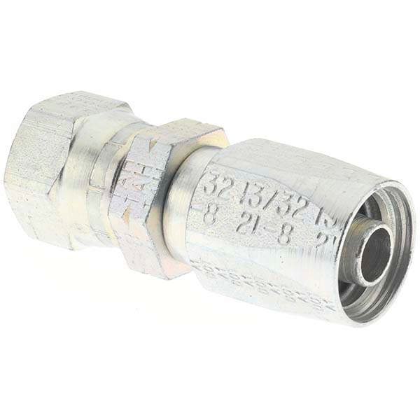 3/4-16 SAE45, Reusable Hose Female Swive