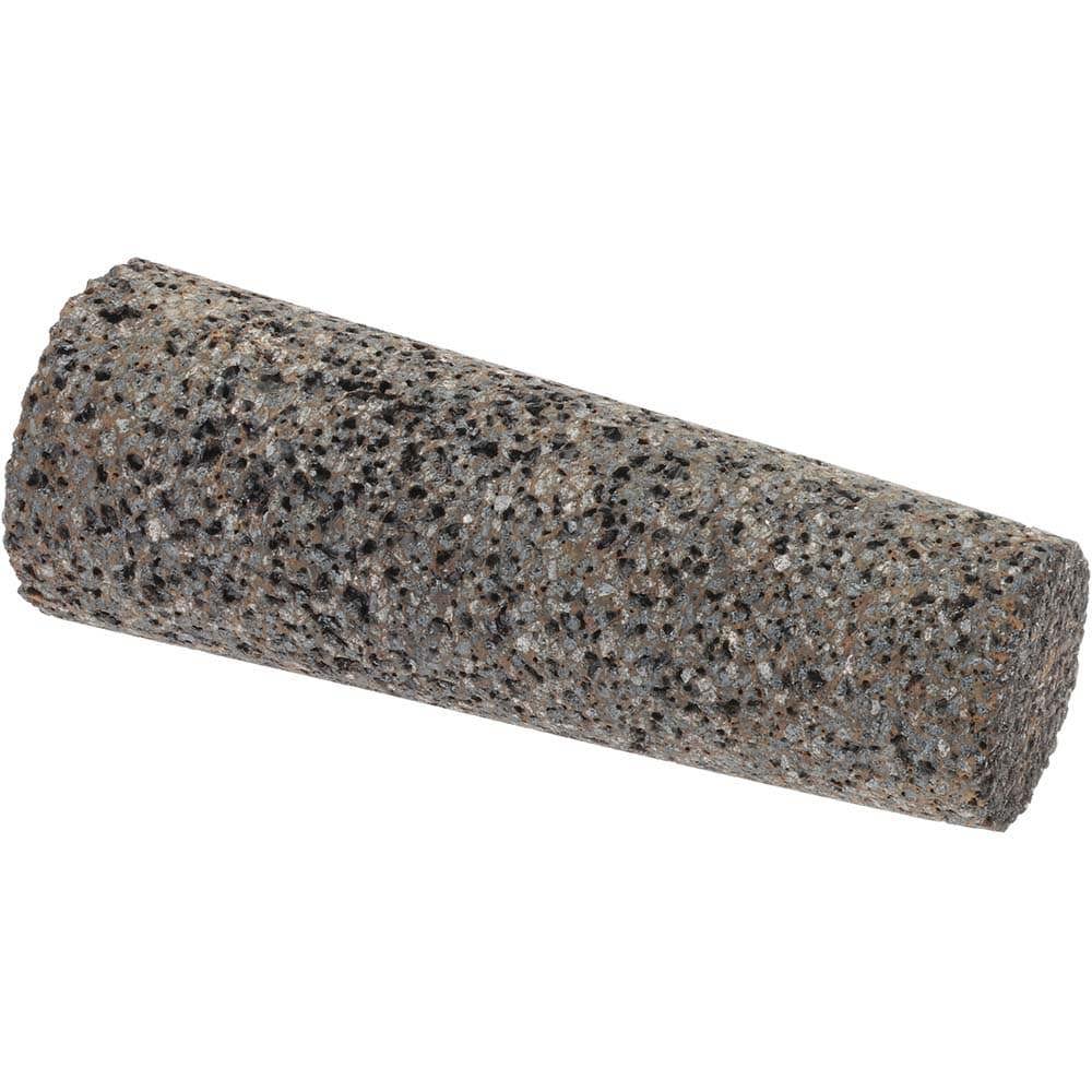 Abrasive Square Tip Cone & Plug: Type 17, Hard, 3/8-24 Arbor Hole